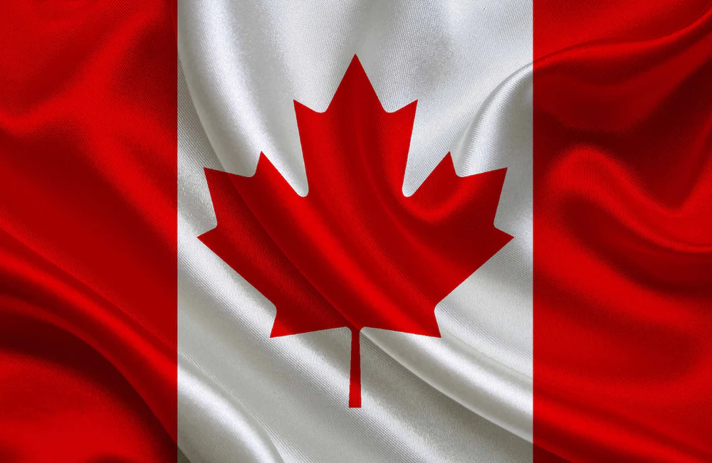 Canada maple leaf flag